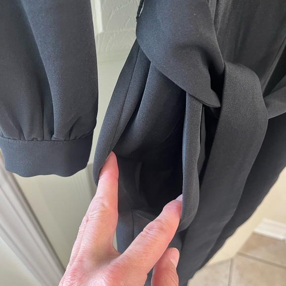 Scoop Women’s Jumpsuit Long Sleeve. Black in color. Size Small - Picture 7 of 14